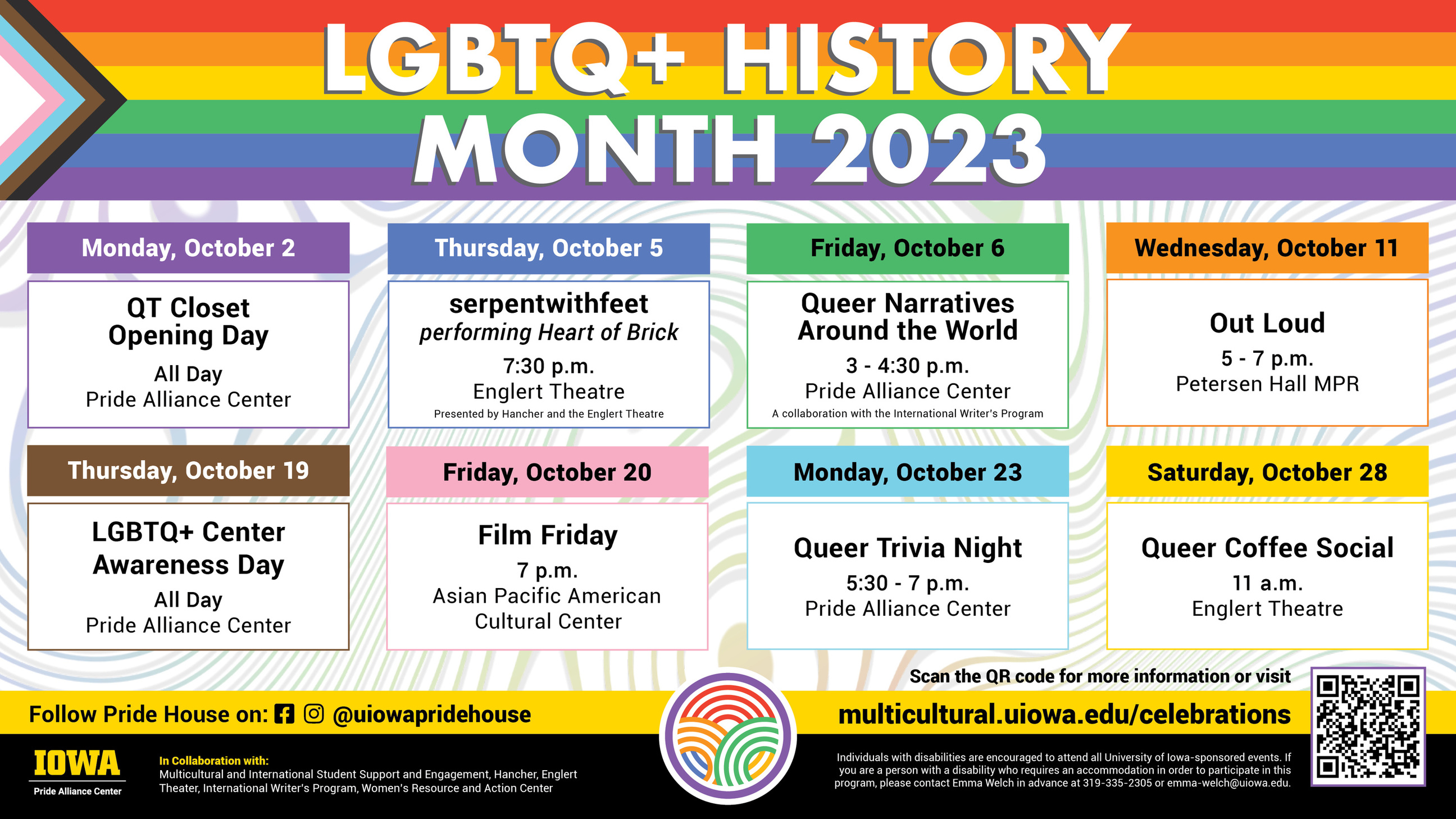 2023 Pride History Month Events