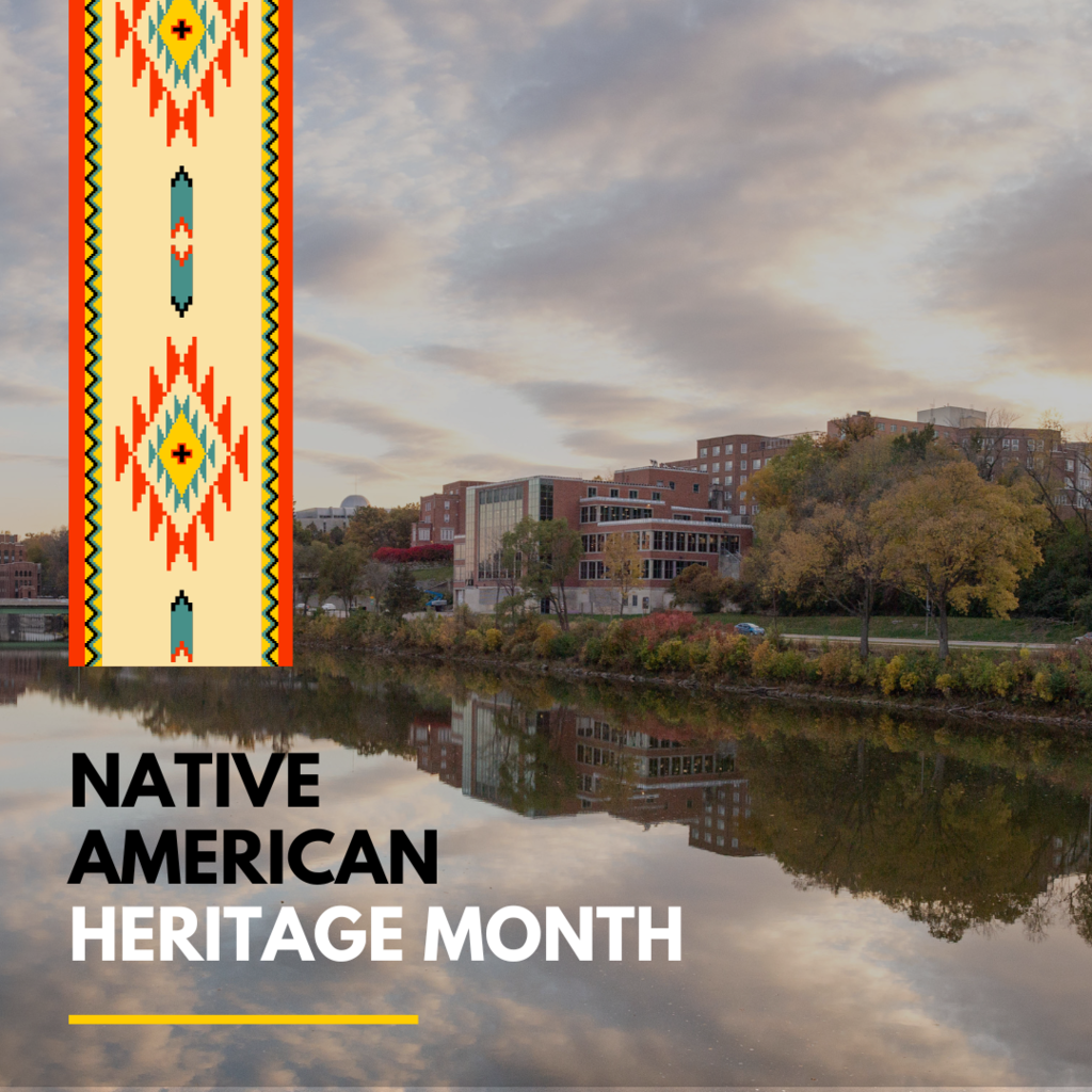 Image of Iowa River and Native American Heritage Month 
