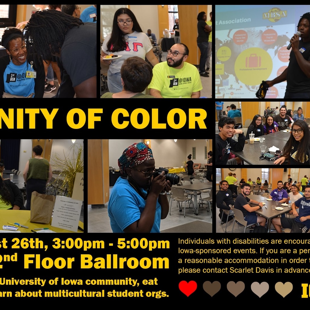 Center for Diversity and Enrichment: Community of Color promotional image