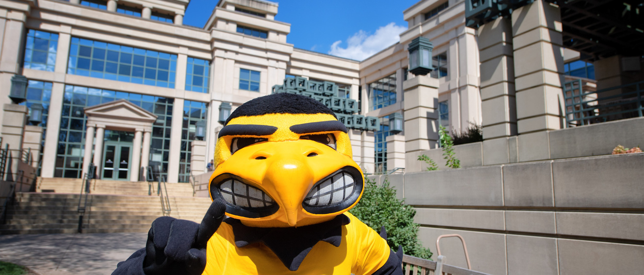 Herky at Tippie