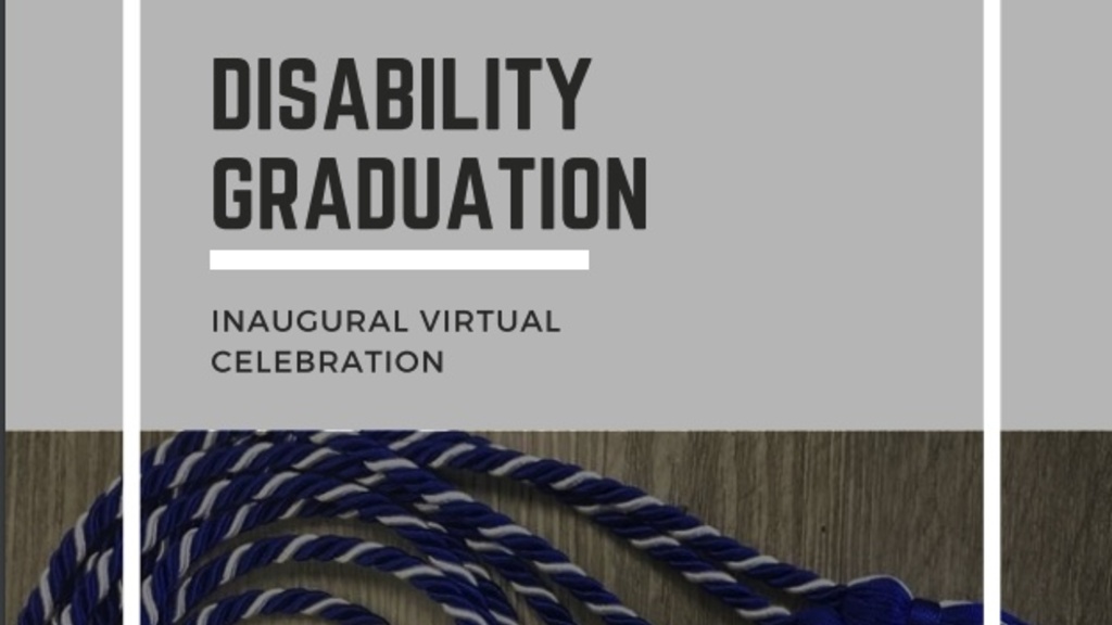 2020 Disability Graduation Cover